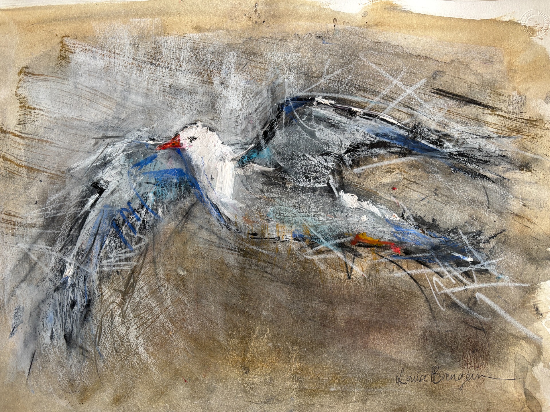 Boundless Horizons - Mixed Media -55cm x 38 cm  